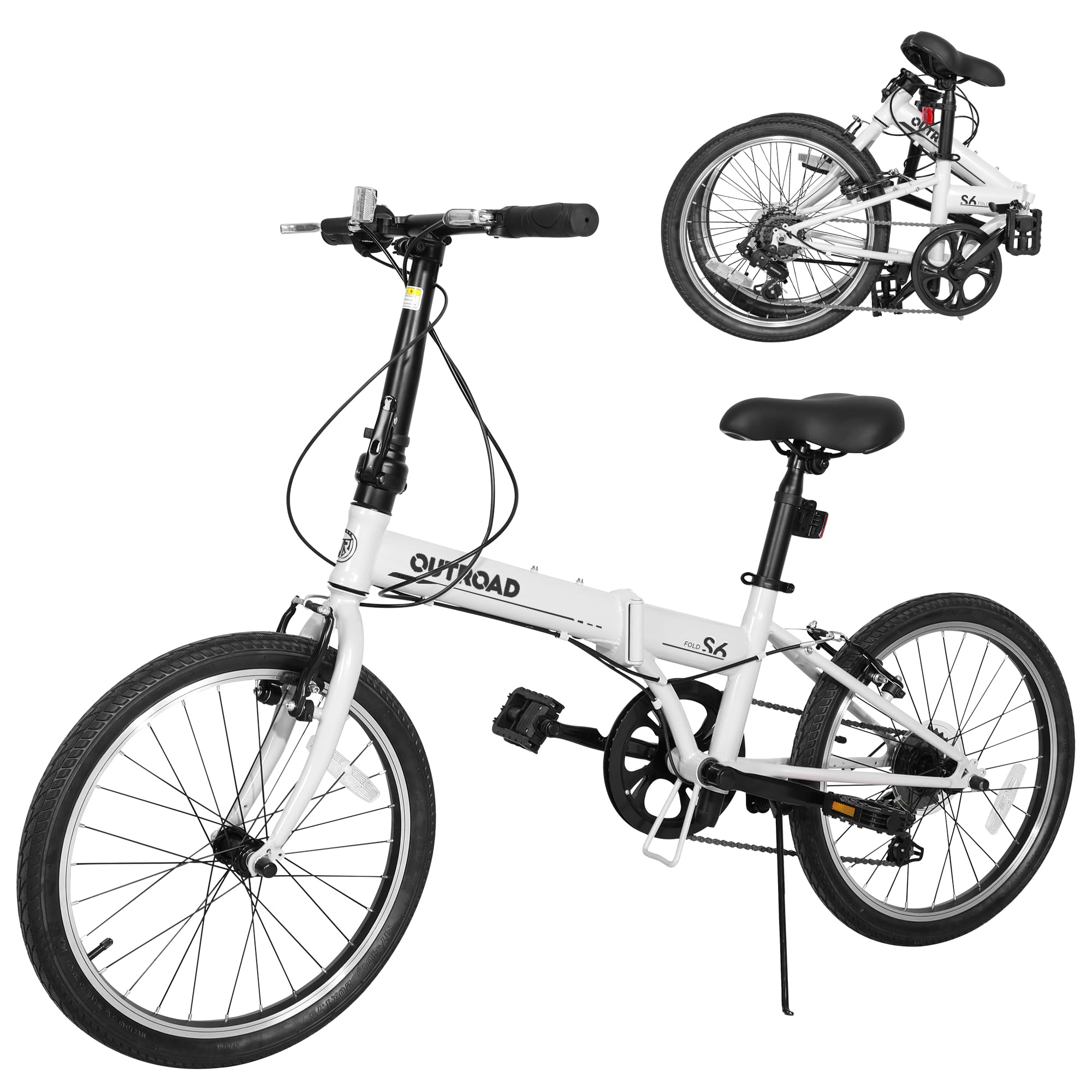 Step-Through Folding Bike