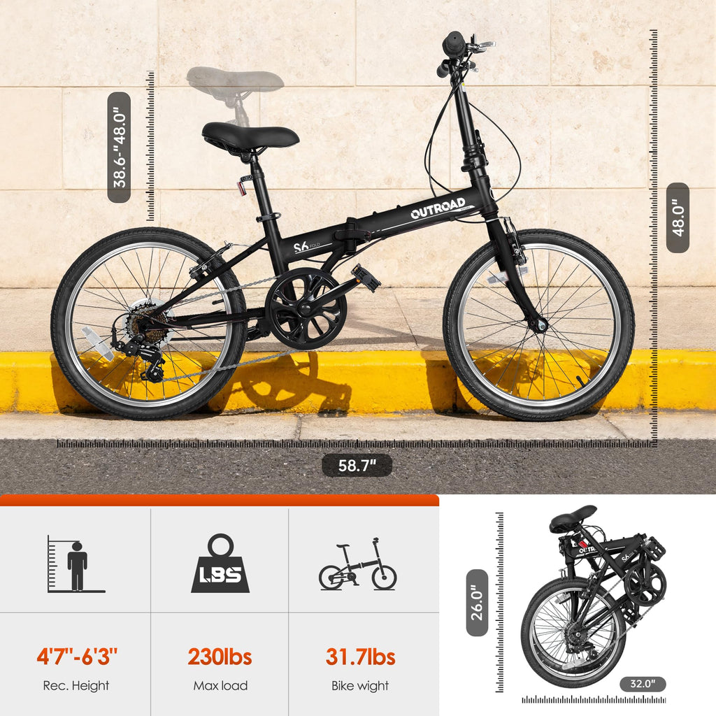 Step-Through Folding Bike