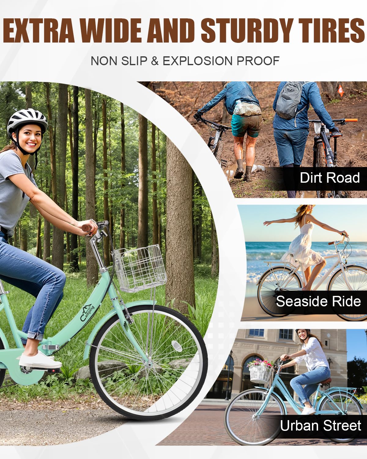 Folding Cruiser Bike