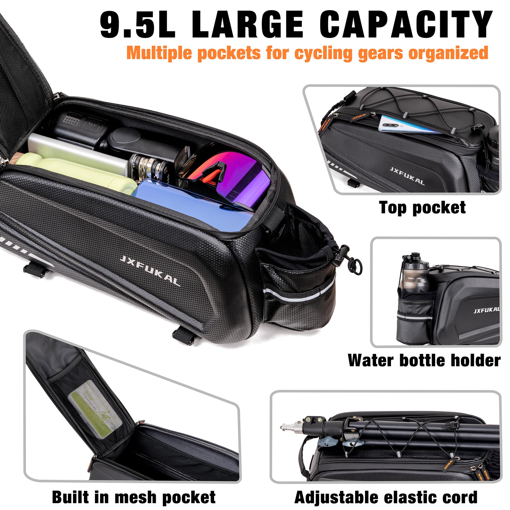 Waterproof Bike Trunk Bag