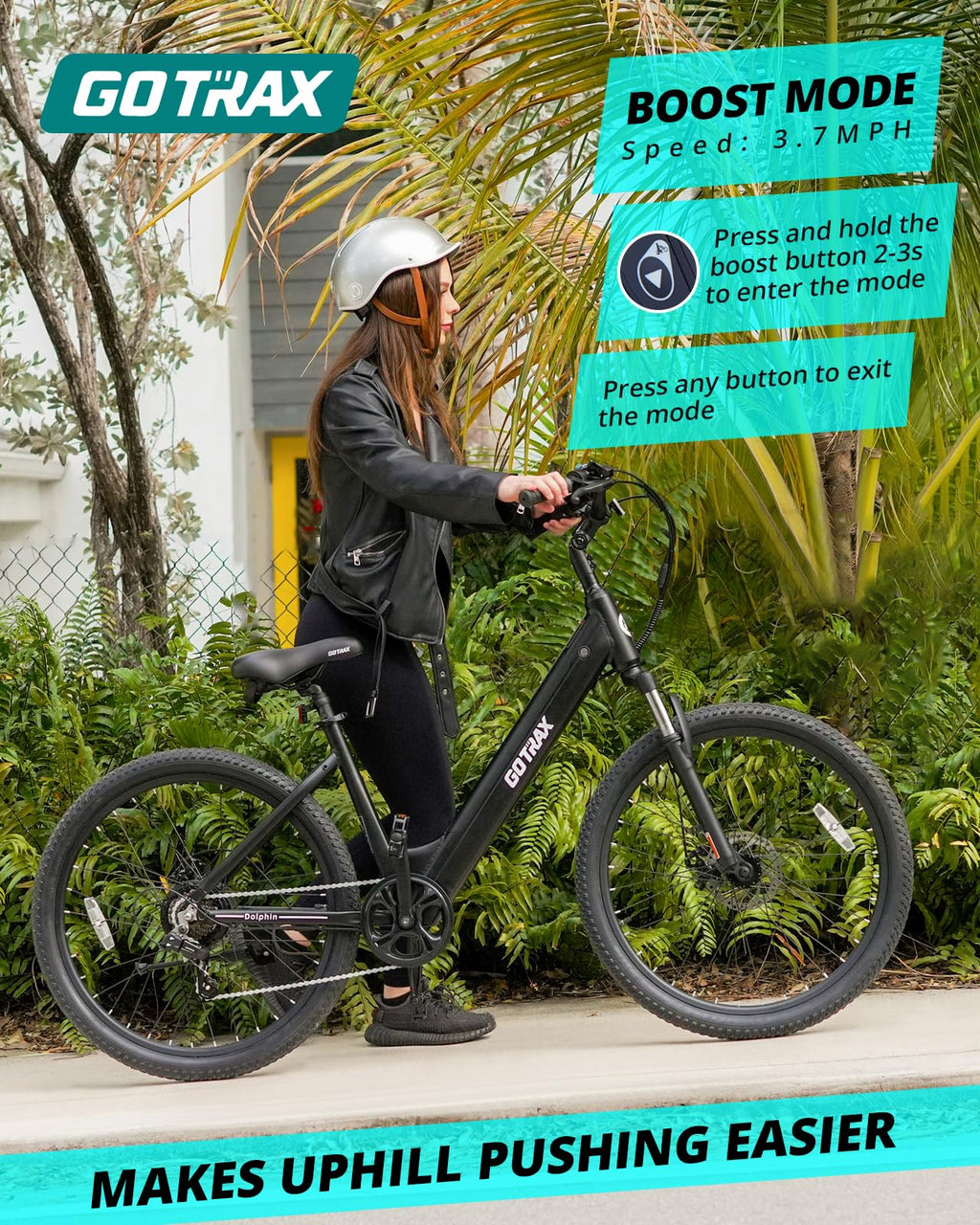 Step-Through City E-Bike