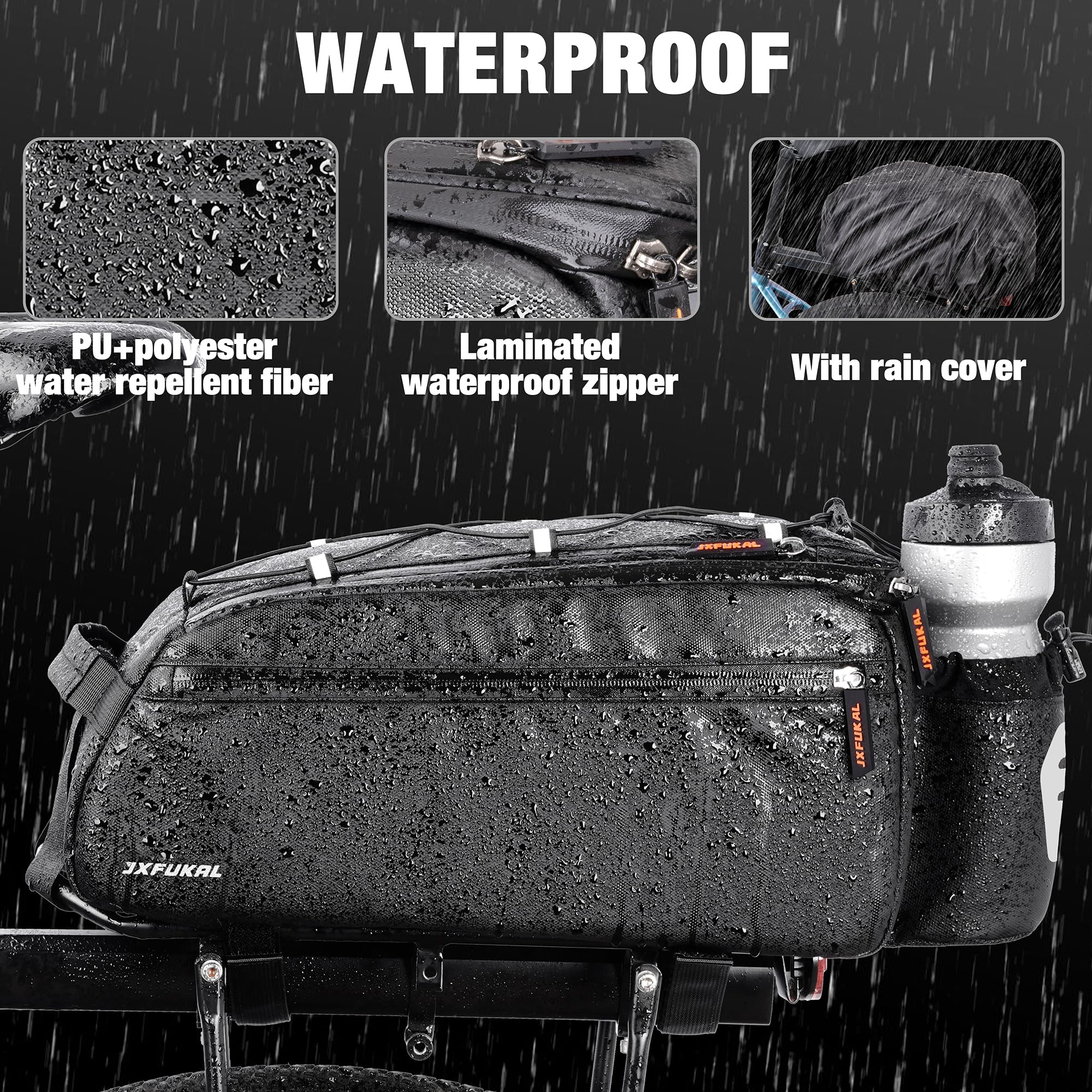 Waterproof Bike Rack Bag