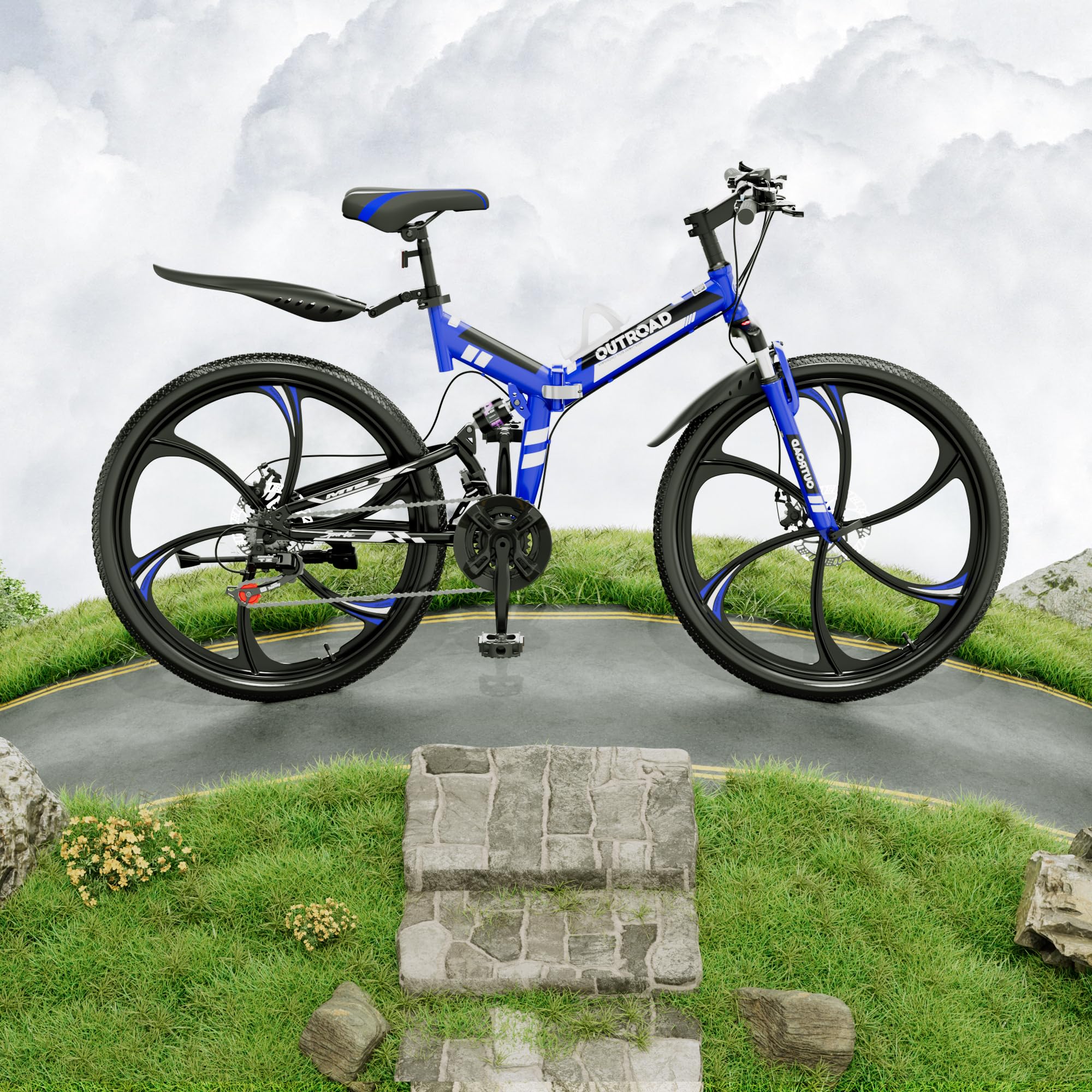 Folding Mountain Bike